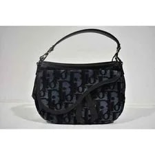 Christian Dior Tapestry Mini Soft Crossbody Top Handle 3