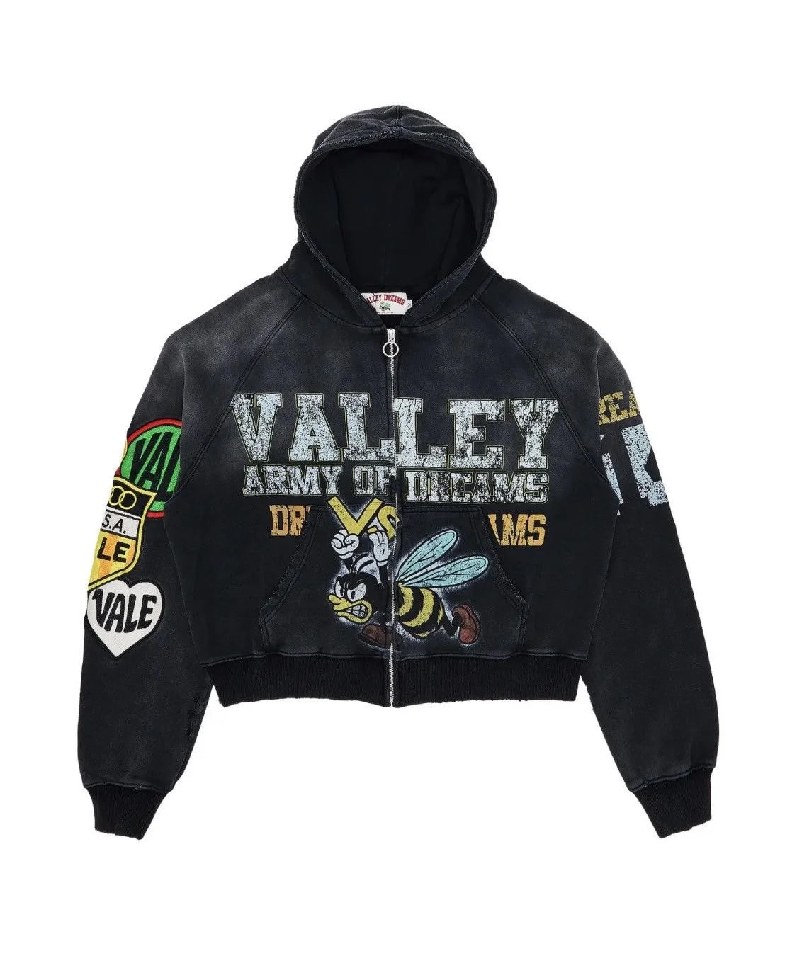 Vale Forever Army Zip Up Hoodie 2