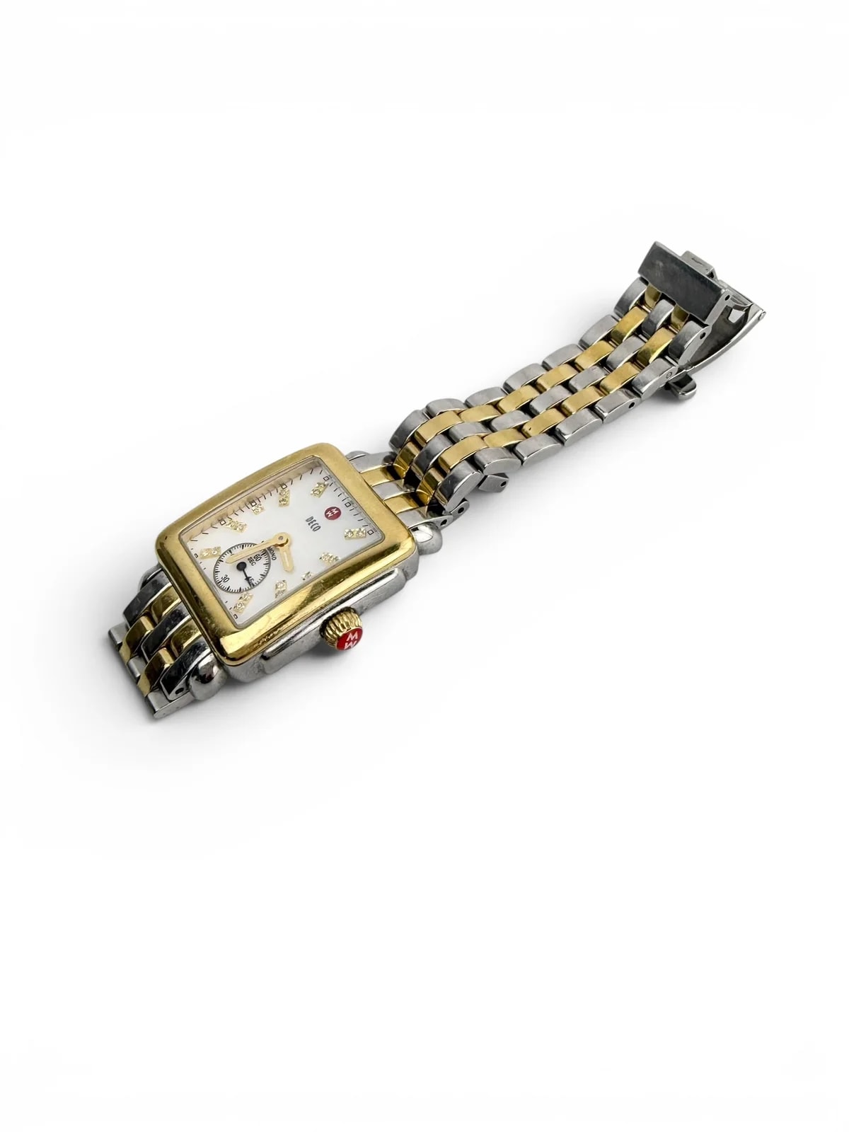 Michele Deco Mid Two-Tone Diamond 3