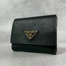 Prada — Prada Triangle Wallet Folded Card Holder — Handbag — resale
