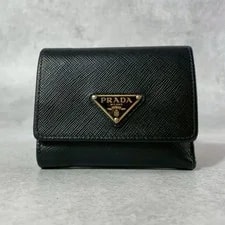 Prada Triangle Wallet Folded Card Holder 2