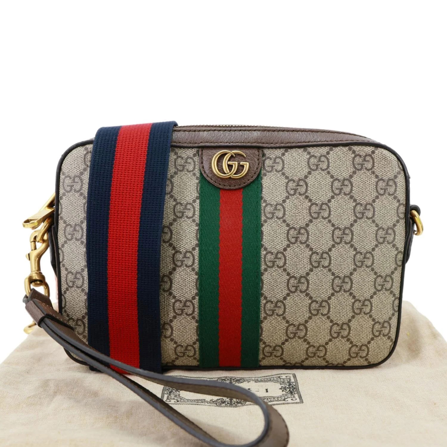Gucci Dollar Web Ophidia Wristlet 3