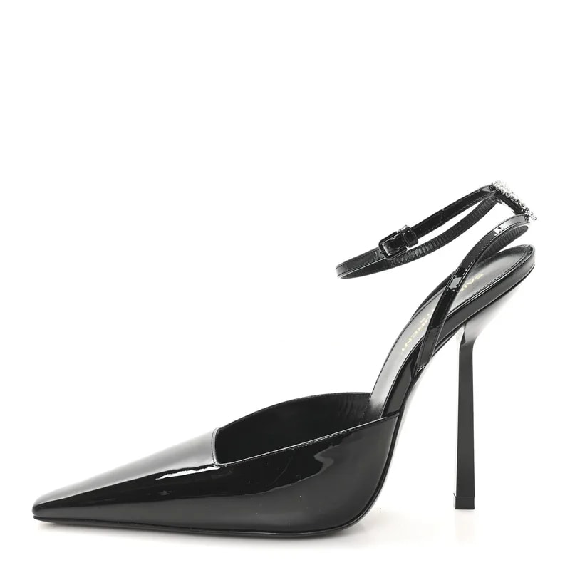 Saint Laurent — Anouk 115 Ankle Strap 38 — Designer Shoe — resale