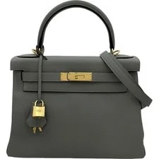 Hermès — Hermes Kelly 28 Internal Sewing W刻 Japan Ookura — Handbag — resale