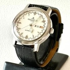 Jaeger-LeCoultre — Jaeger-LeCoultre Swiss Retro Silver Dial From Japan — Watch — resale