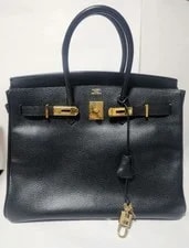 Hermes Birkin 35 With Hardware Engraved 3