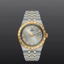 Tudor — Tudor Royal Steel/Gold Silver Dial 38mm M28503-0001 Bracelet — Watch — resale