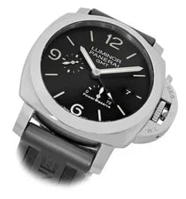 Panerai Stainless Steel 44mm PAM 321 Luminor 1950 3 Days GMT Warranty Box Minty 4