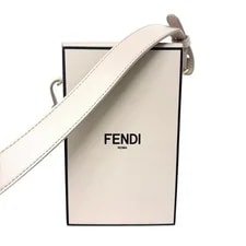 Fendi — Fendi Box 8BT339 Logo Crossbody — Handbag — resale