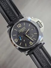 Panerai — Panerai Luminor 3Day Power Reserve GMT Black - PAM01321 W/ B&P — Watch — resale