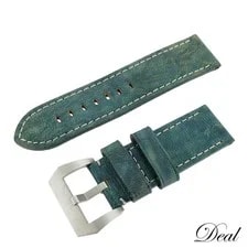 Panerai — Panerai Leather Strap 26mm Blue With Steel Buckle — Watch — resale