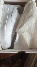 Nike — Nike Air Force 1 Low Solid Lace-Up Low Top Athletic — Sneaker — resale