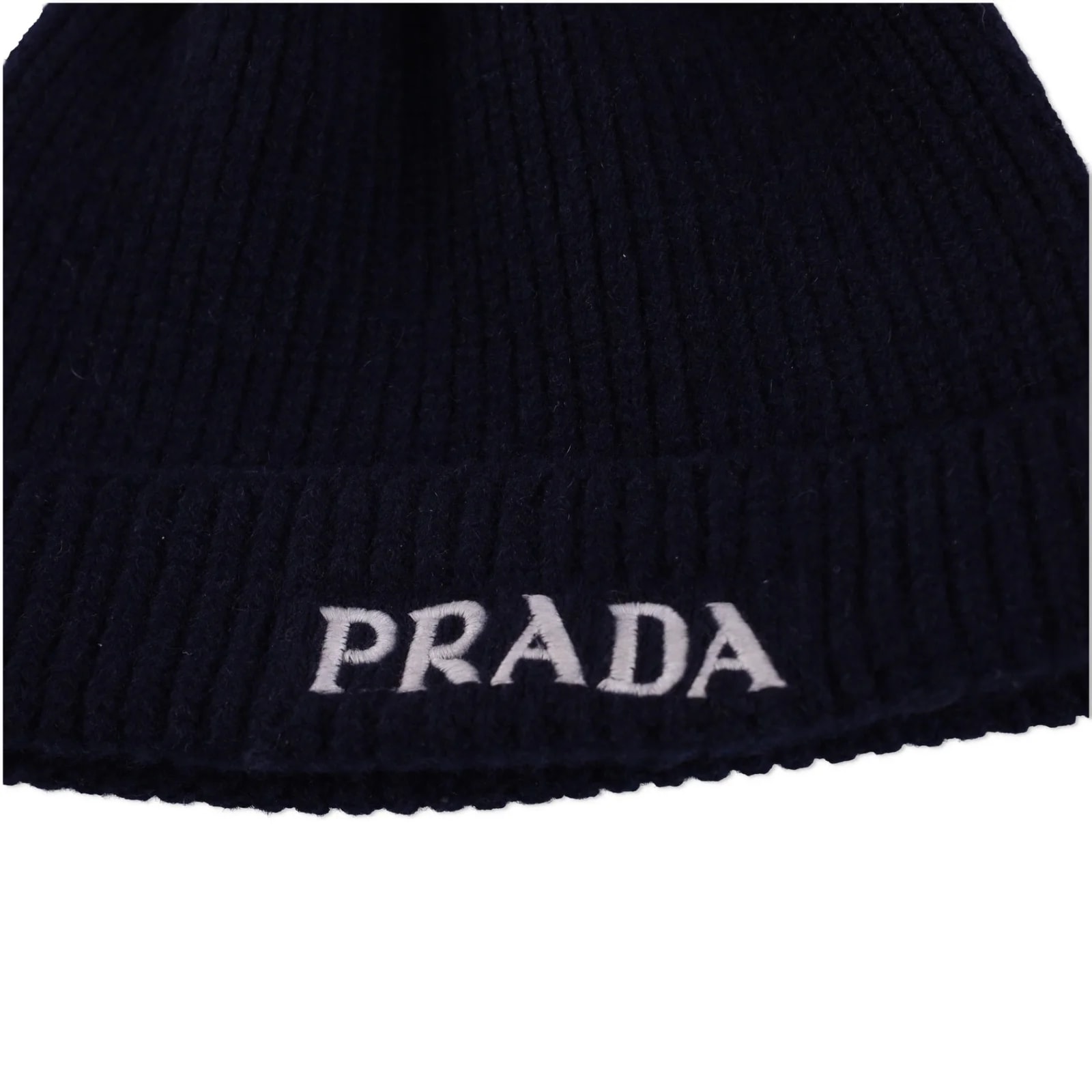 Prada Logo-Embroidered Beanie 4