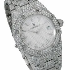 Audemars Piguet Royal Oak 33mm Iced Out 11.75 TCW - 67650ST 2