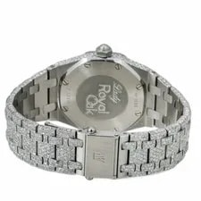 Audemars Piguet Royal Oak 33mm Iced Out 11.75 TCW - 67650ST 4