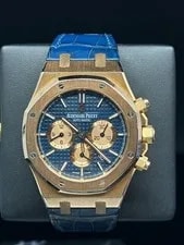 Audemars Piguet — Audemars Piguet Royal Oak Blue Dial- 26331OR 2017 — Watch — resale