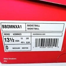 New Balance OMN1S US 13.5 Kawhi Basketball BB0MNXA1 New 2