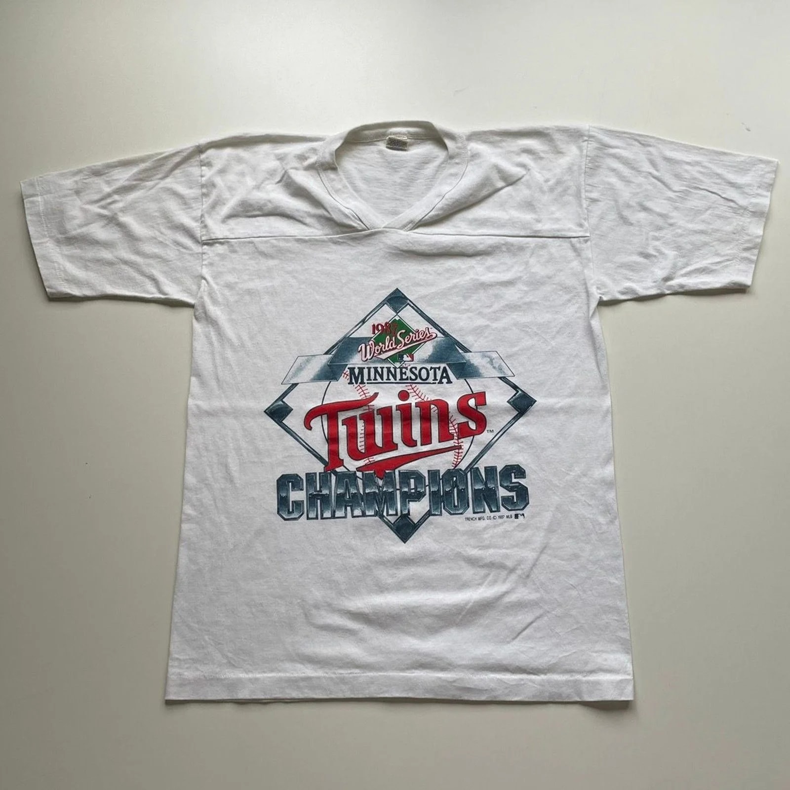 Minnesota Twins MLB 1987 World Series T Shirt — streetwear — resale