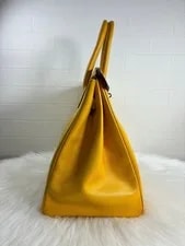 Auth Hermes Birkin 35 Hardware Circle Y 1995 3