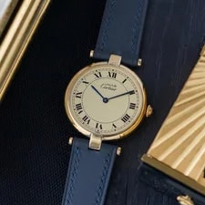 Cartier Must de Vendome Vermeil 30mm Quartz 1980s 4