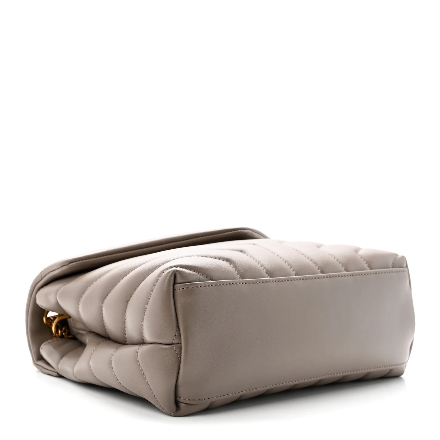 Y Small Loulou Chain Satchel Greyish 4