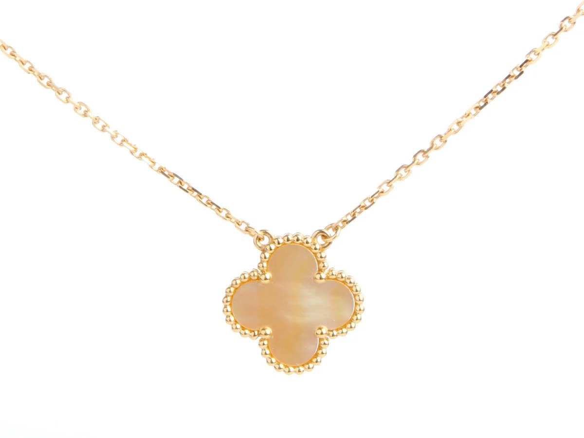 Van Cleef & Arpels — Van Cleef & Arpels LE 18K Yellow Gold Princess Grace Alhambra — Jewelry — resale