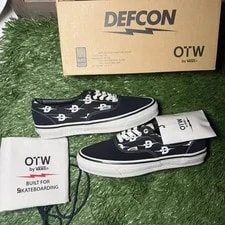 VANS — Defcon Vans Era 95 Skate Size 9.5 VN001105BLK New Ships Today✅ — Sneaker — resale