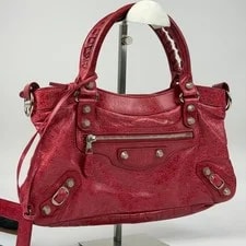 Auth Balenciaga the First 2Way r66 2