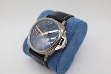 Panerai Luminor Due GMT PAM00964 45mm Blue Dial 4