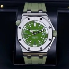 Audemars Piguet — Audemars Piguet Royal Oak Offshore Diver Green 15710ST.OO.A052CA.01 42mm — Watch — resale