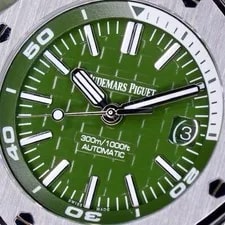 Audemars Piguet Royal Oak Offshore Diver Green 15710ST.OO.A052CA.01 42mm 2