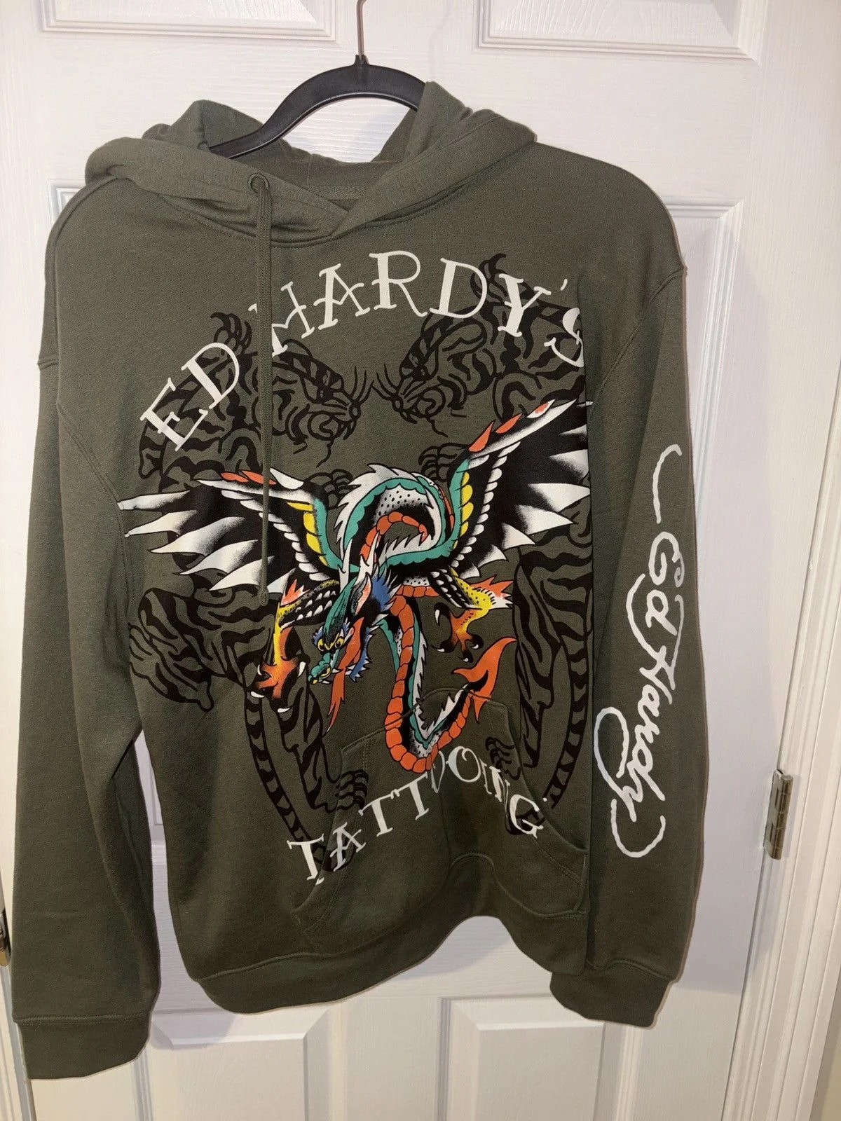 Ed Hardy — Ed Hardy Hoodie — streetwear — resale