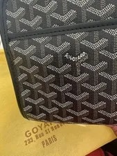 Goyard — Goyard Pattern With Printed Logo & Original Dust — Handbag — resale