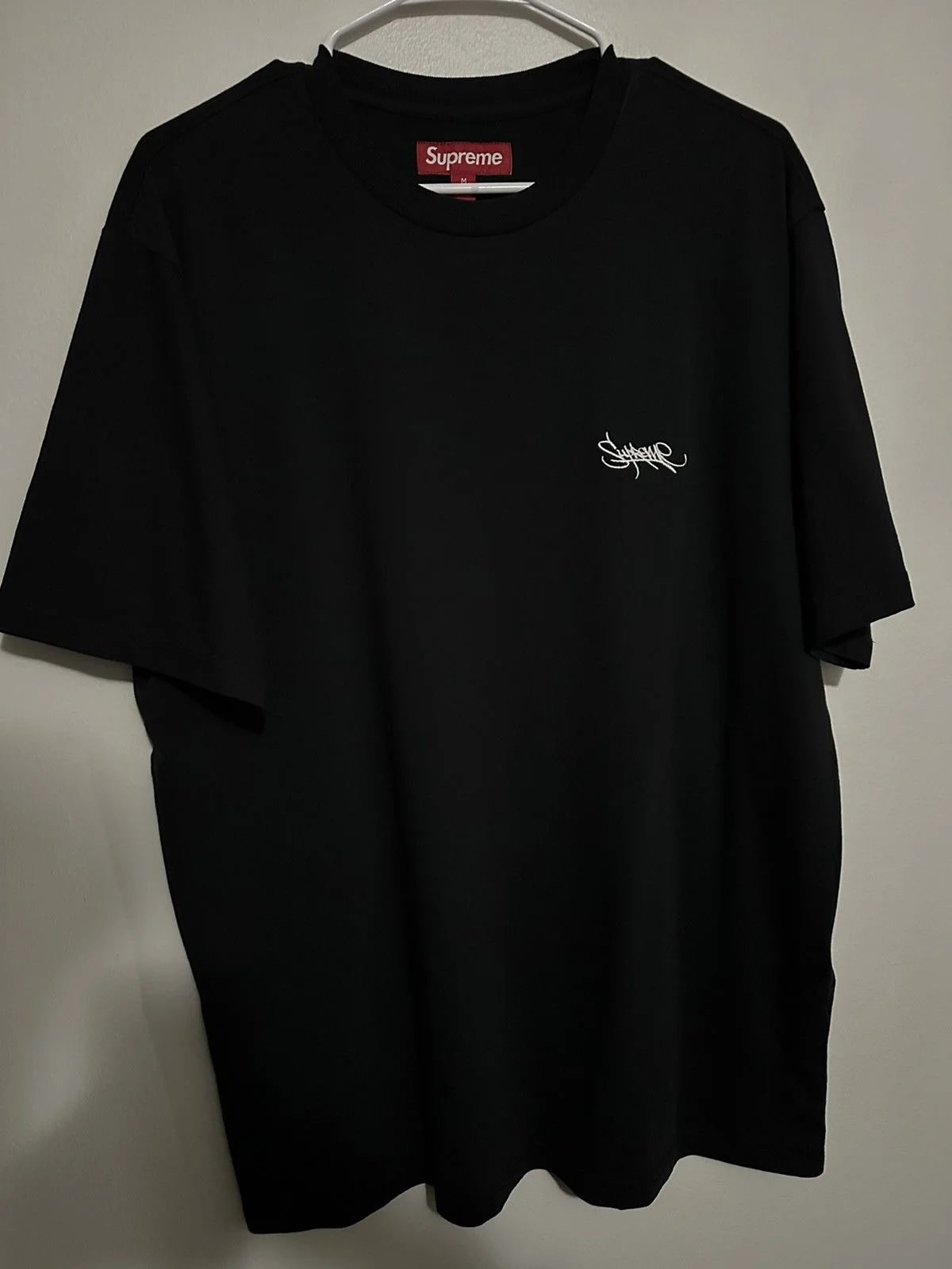 Supreme — Supreme Washed Tag S/S Top Tee — streetwear — resale