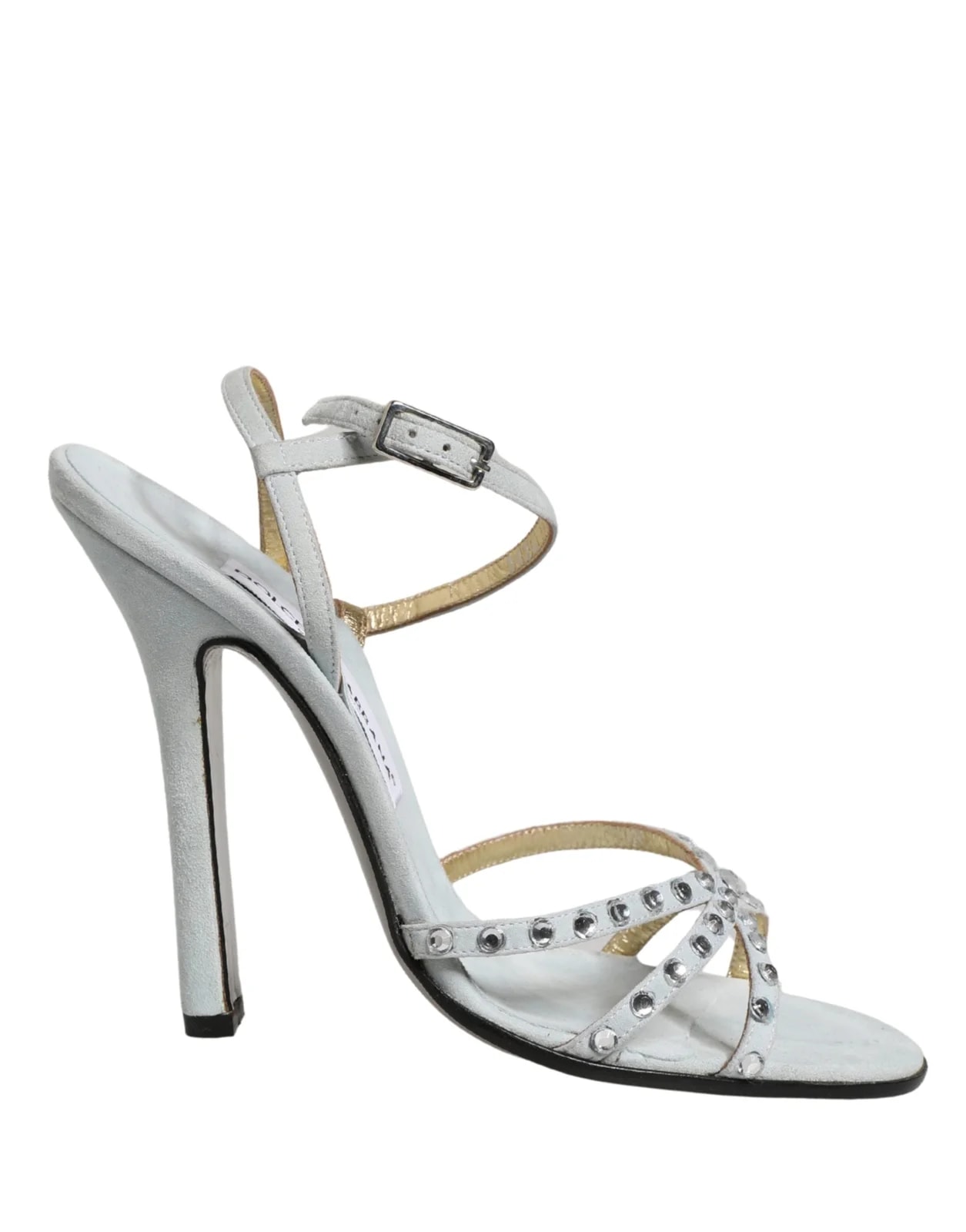 Dolce & Gabbana Leopard Rhinestone StilettoSandals 2
