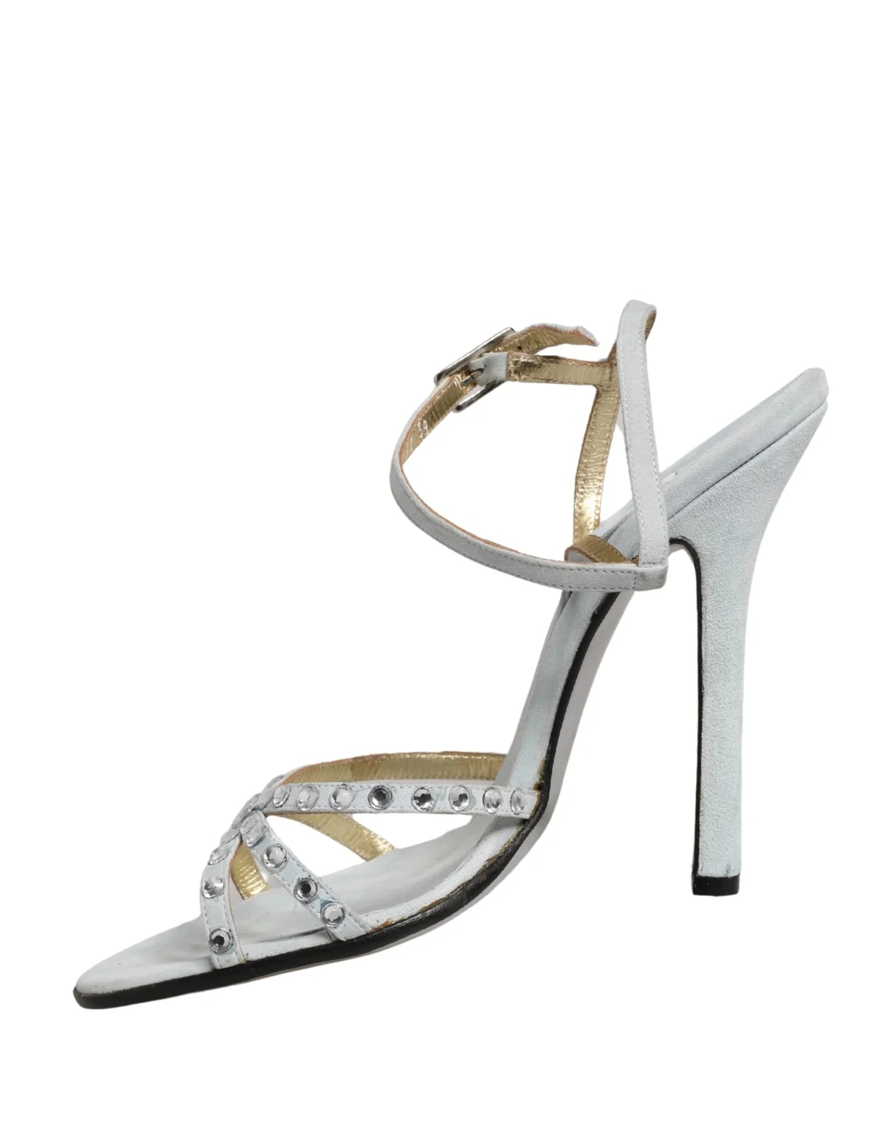 Dolce & Gabbana Leopard Rhinestone StilettoSandals 3