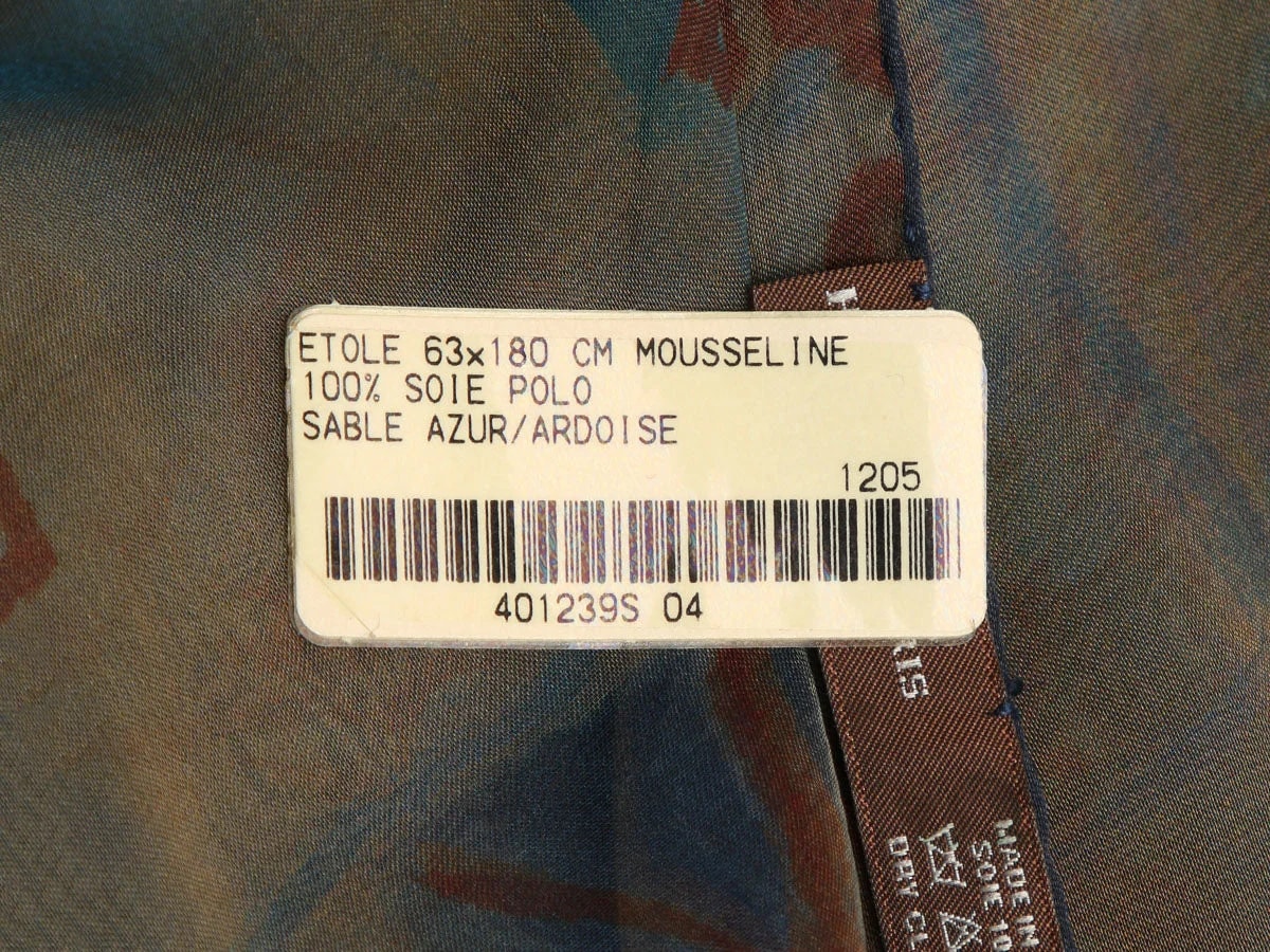 Hermès Polo Mousseline Scarf 3