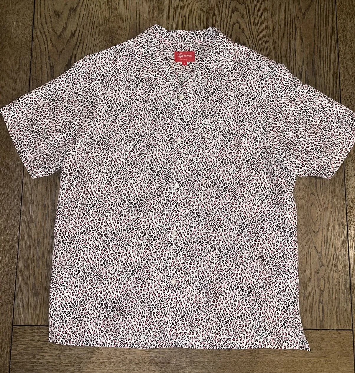 Supreme — Supreme Leopard S/S Shirt — streetwear — resale