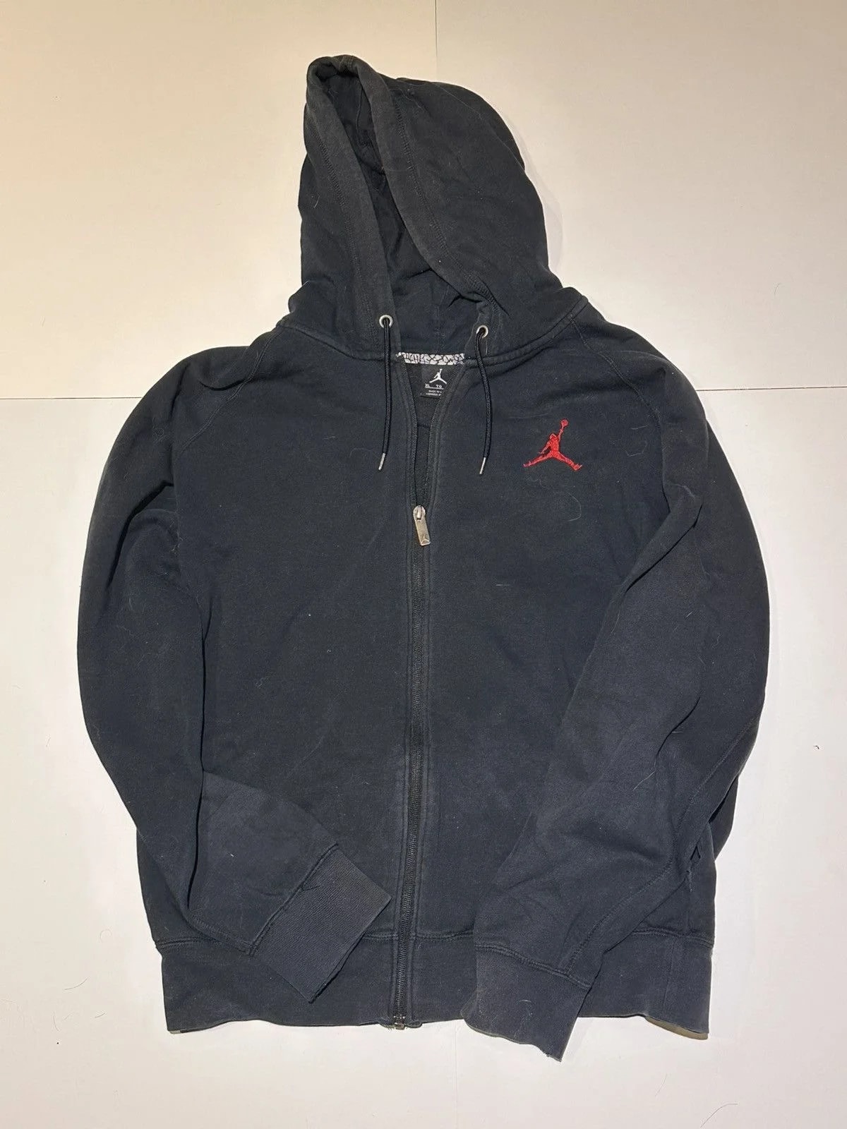 Jordan — Jordan Zip-Up Hoodie With Logo — streetwear — resale