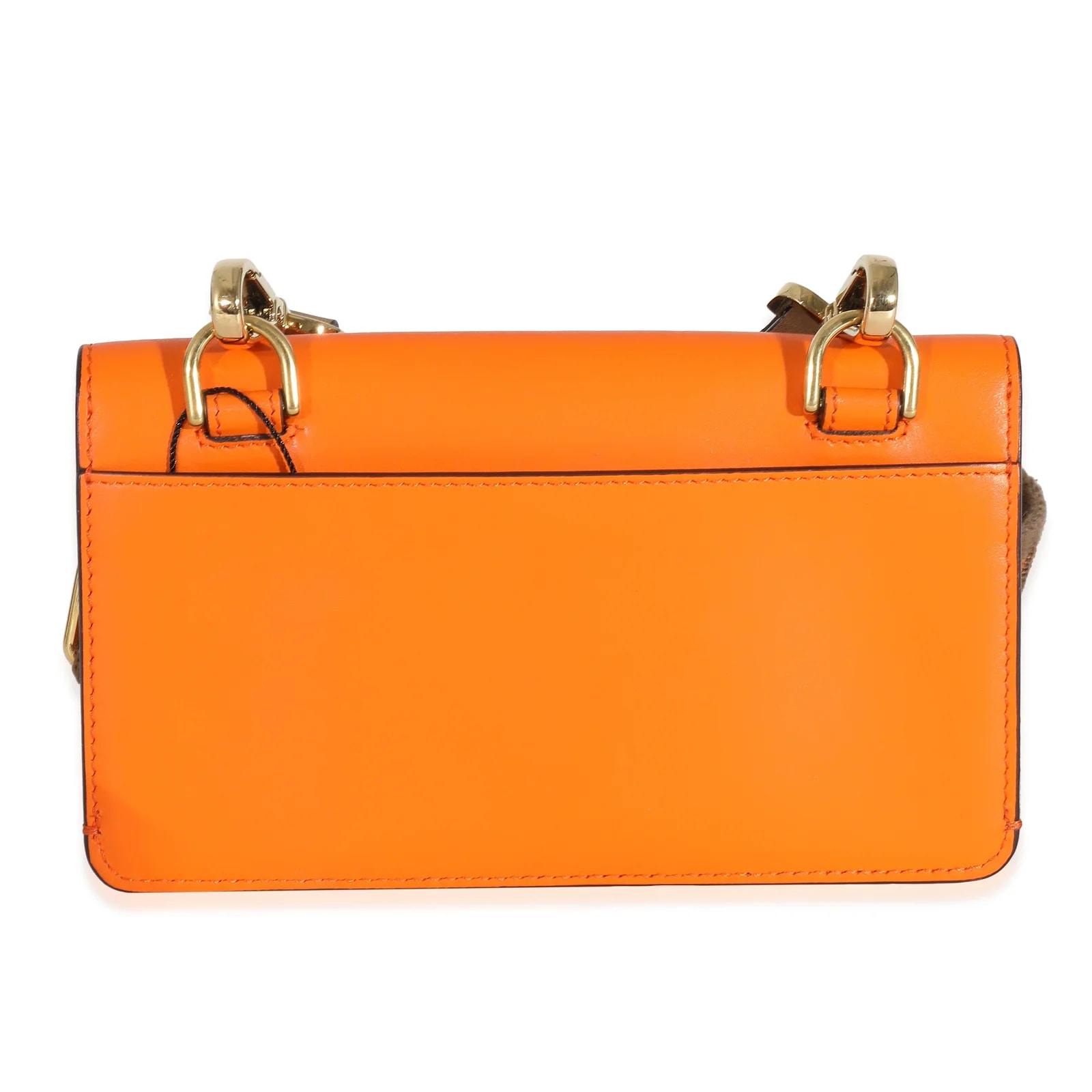 Fendi Mini Flat Baguette With Strap You 2