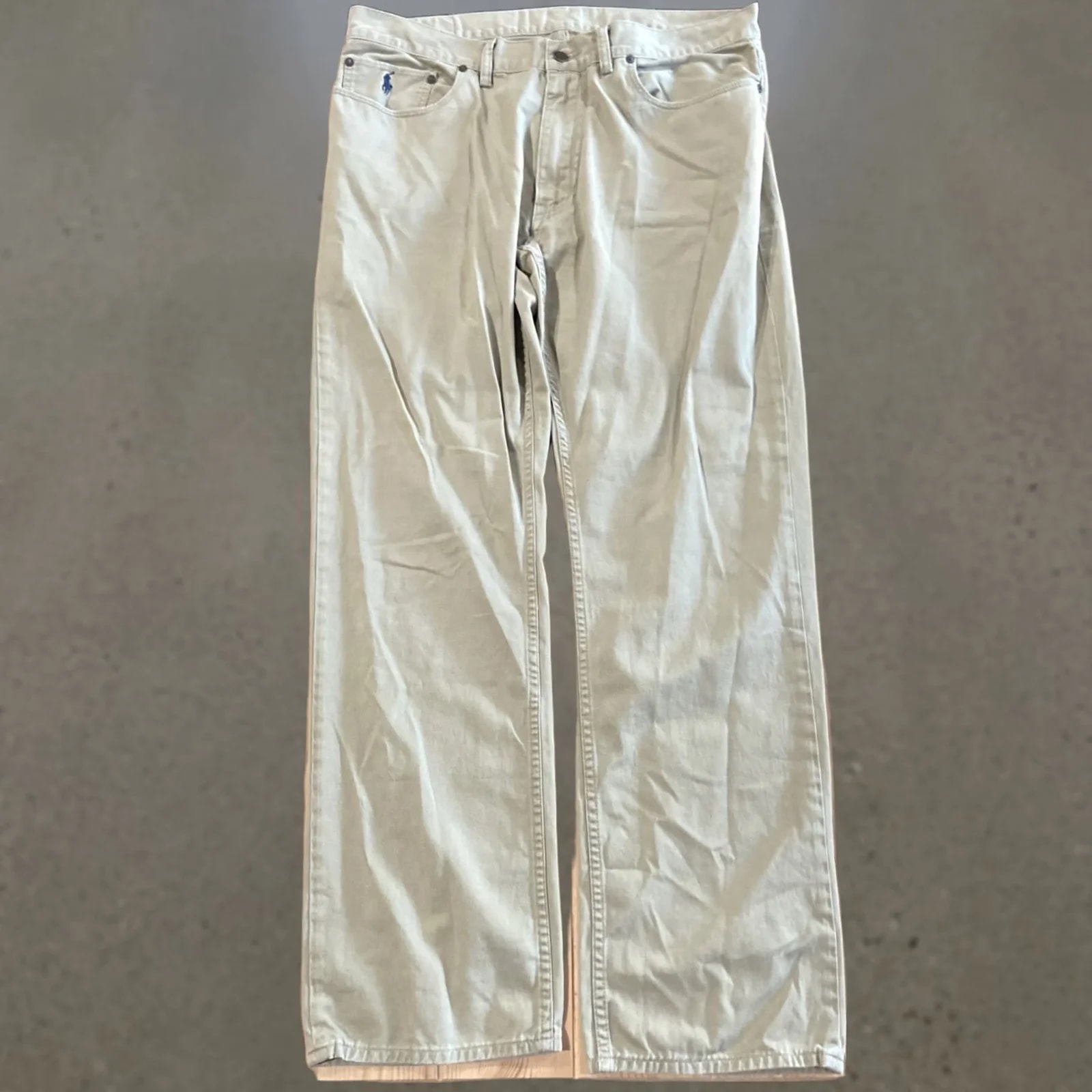 Polo Ralph Lauren — Polo Ralph Lauren Chino Pants 5 Pocket Flat Front Regular 36 X 32 ’S Shirts? — streetwear — resale