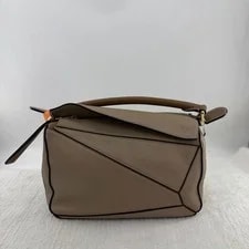 Loewe — Loewe Puzzle Logo Embossed Patchwork Design - Very Good #1CYZGT — Handbag — resale
