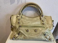 Balenciaga — Balenciaga the Giant City 2way MintGreen Auth Japan — Handbag — resale