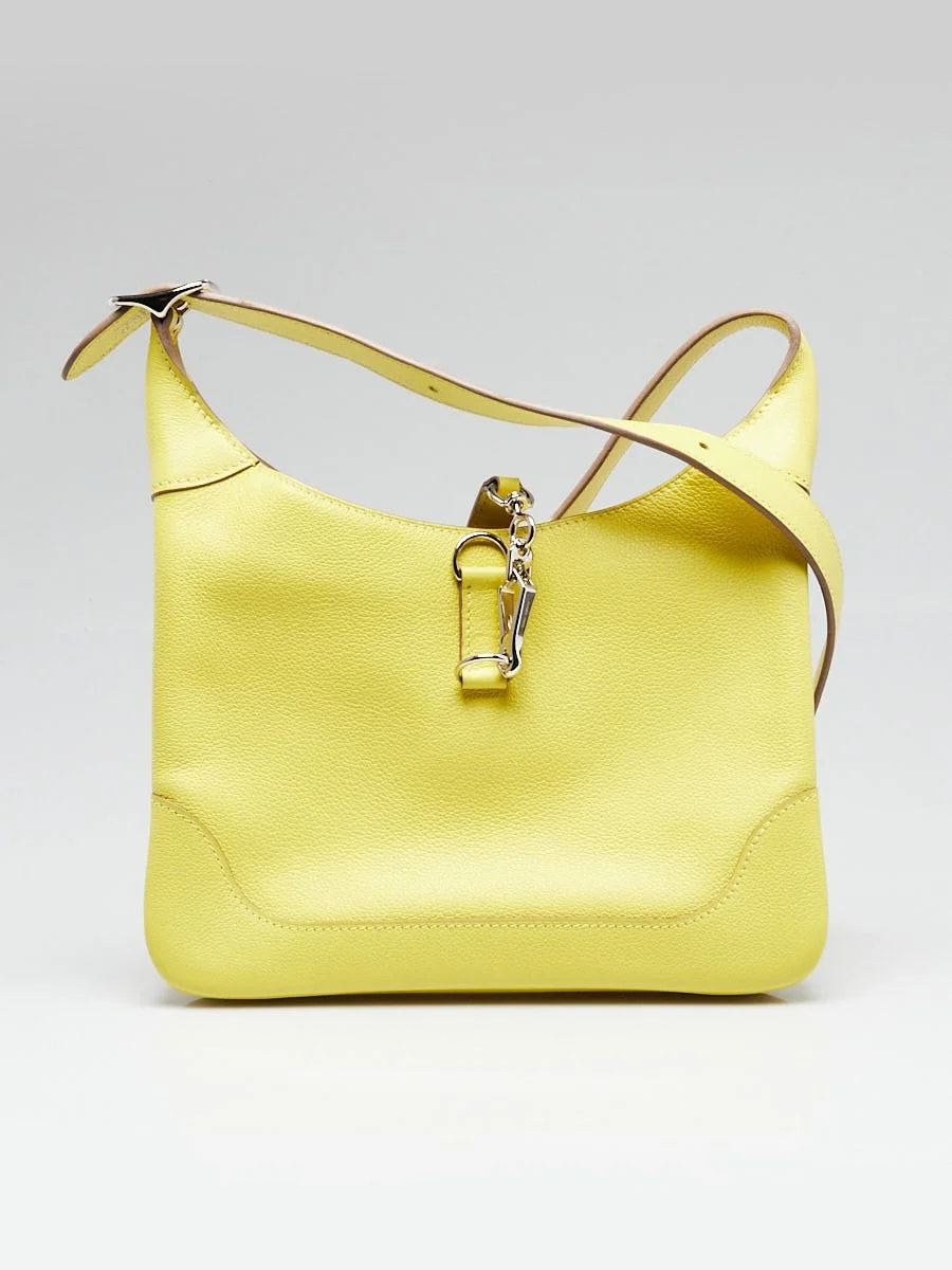 Hermès — Hermes Evercolor Palladium Plated Trim Duo 24 — Handbag — resale