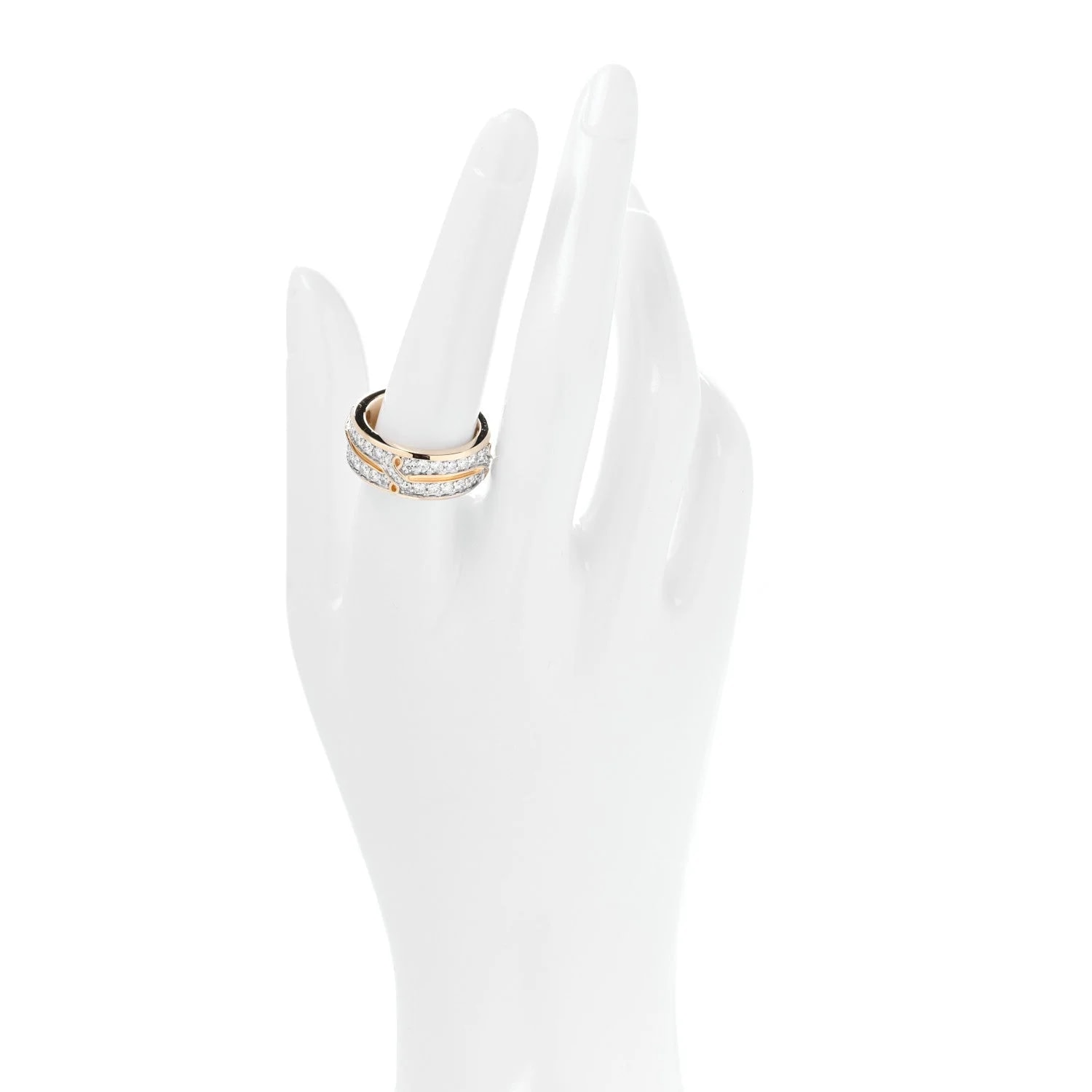 18K Yellow Gold 8mm Armory Band 57 8 2