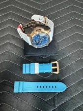 Panerai PAM0111 Blue Notte Rose Gold Chronograph Deployment and Pin Buckle 44mm 2
