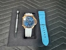 Panerai PAM0111 Blue Notte Rose Gold Chronograph Deployment and Pin Buckle 44mm 3