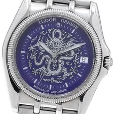 Tudor — Tudor Monarch Dragon 38630 Date Blue Dial Automatic Watch_957065 — Watch — resale