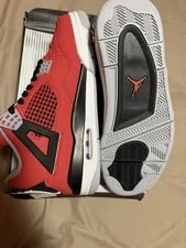 Jordan Air 4 ’s Mid Top Lace-Up Basketball New W/ Box 3