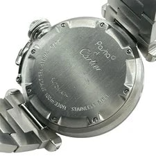 Cartier Pasha C Big Date W31055M7 White #650 2